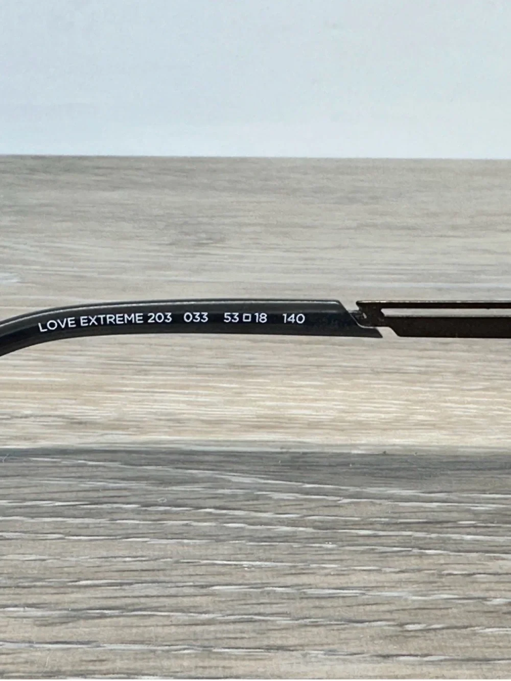 MARCHON AIR LOCK FRAMES ONLY RIMLESS EYEGLASSES 53-18-140 203 Love Extreme Case